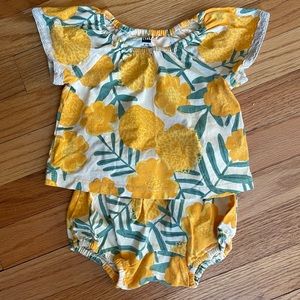 Tea two-piece short outfit